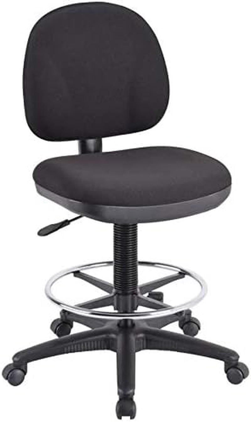 Pneumatic Adjustable Office Stool Black Multitask Ergonomic