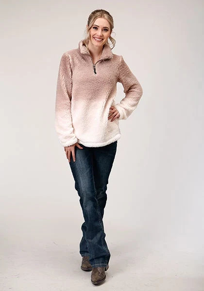 Roper 1353 Polar (Pink) - Women's Fleece Pullover