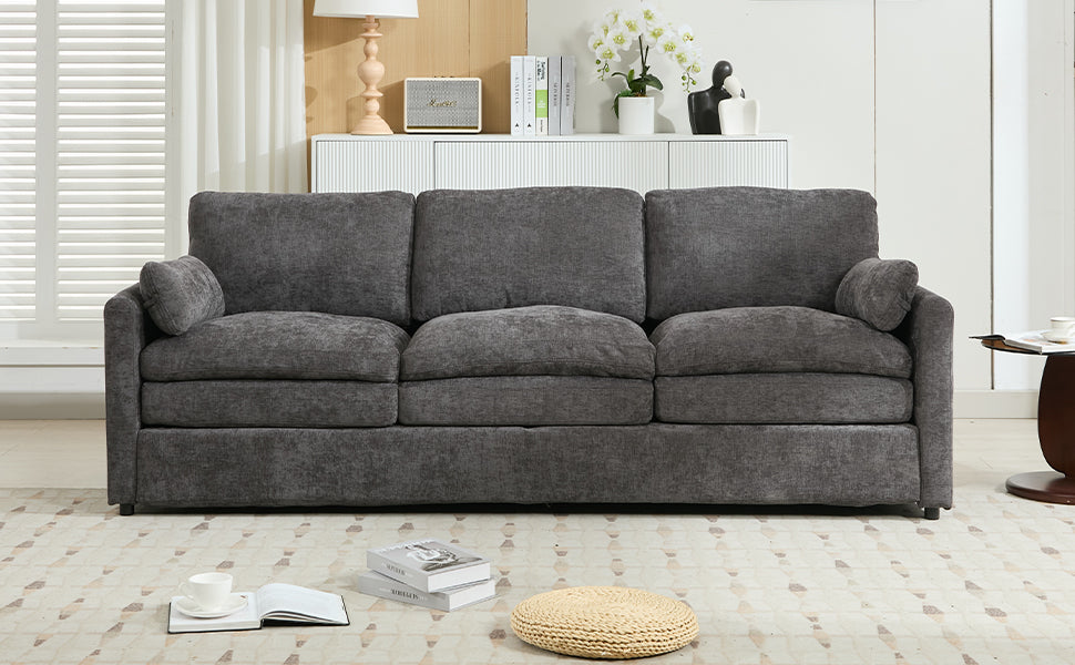 Cozy Upholstered Oversized 3-Seater Cloud Sofa