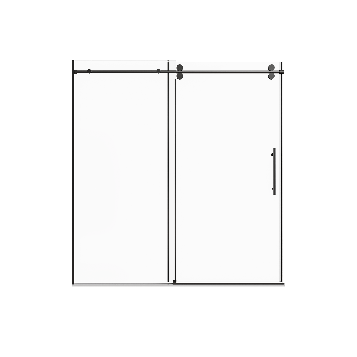 Frameless Single Sliding Shower Door