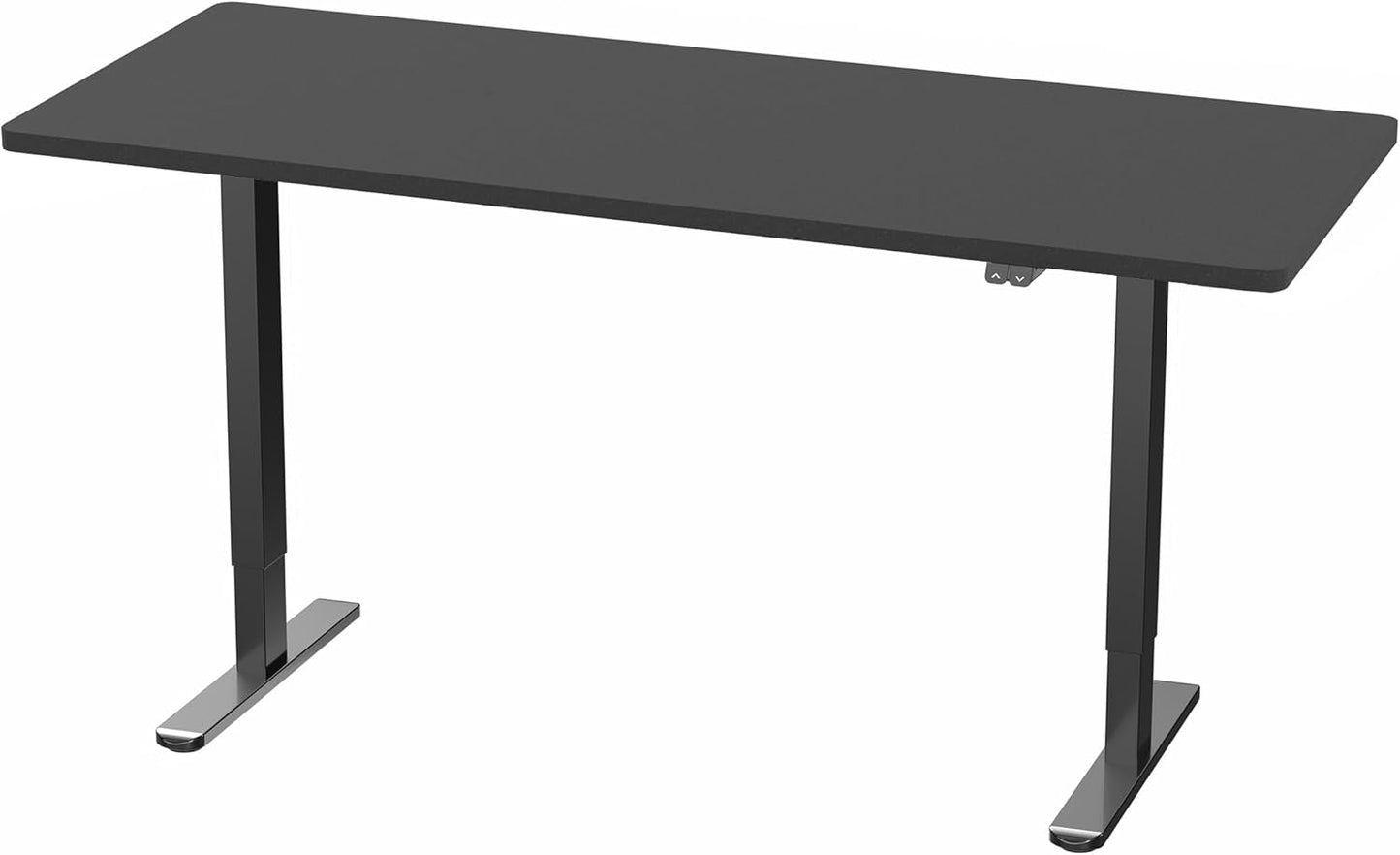 60 Inch Electric Height Adjustable Standing Desk Black