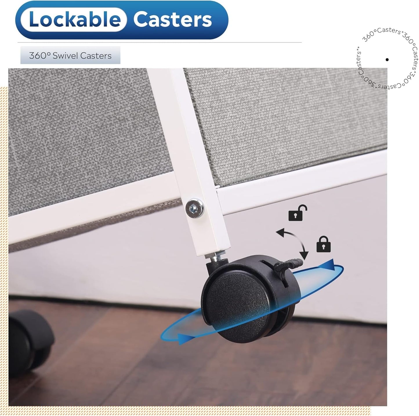 Light Grey 2 Drawer Mobile File Cabinet Rolling Printer Stand Fits A4 Or Letter Size