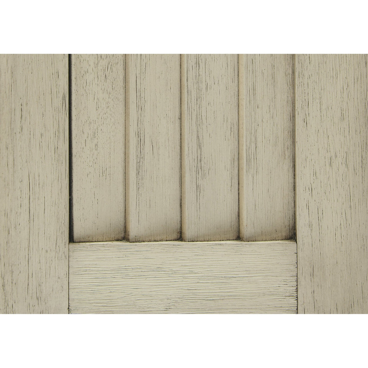 Wali 44 Inch Bench with Lift Top Storage, Cushioned Seat Antique White