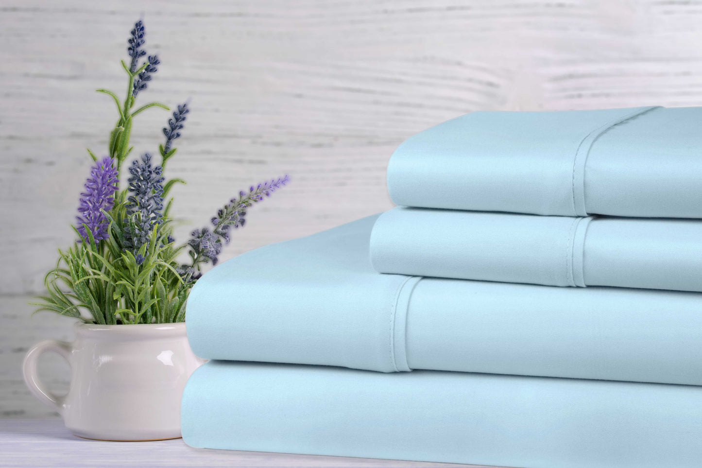 Bamboo Lavender Infused Scented 4-Piece Sheet Set