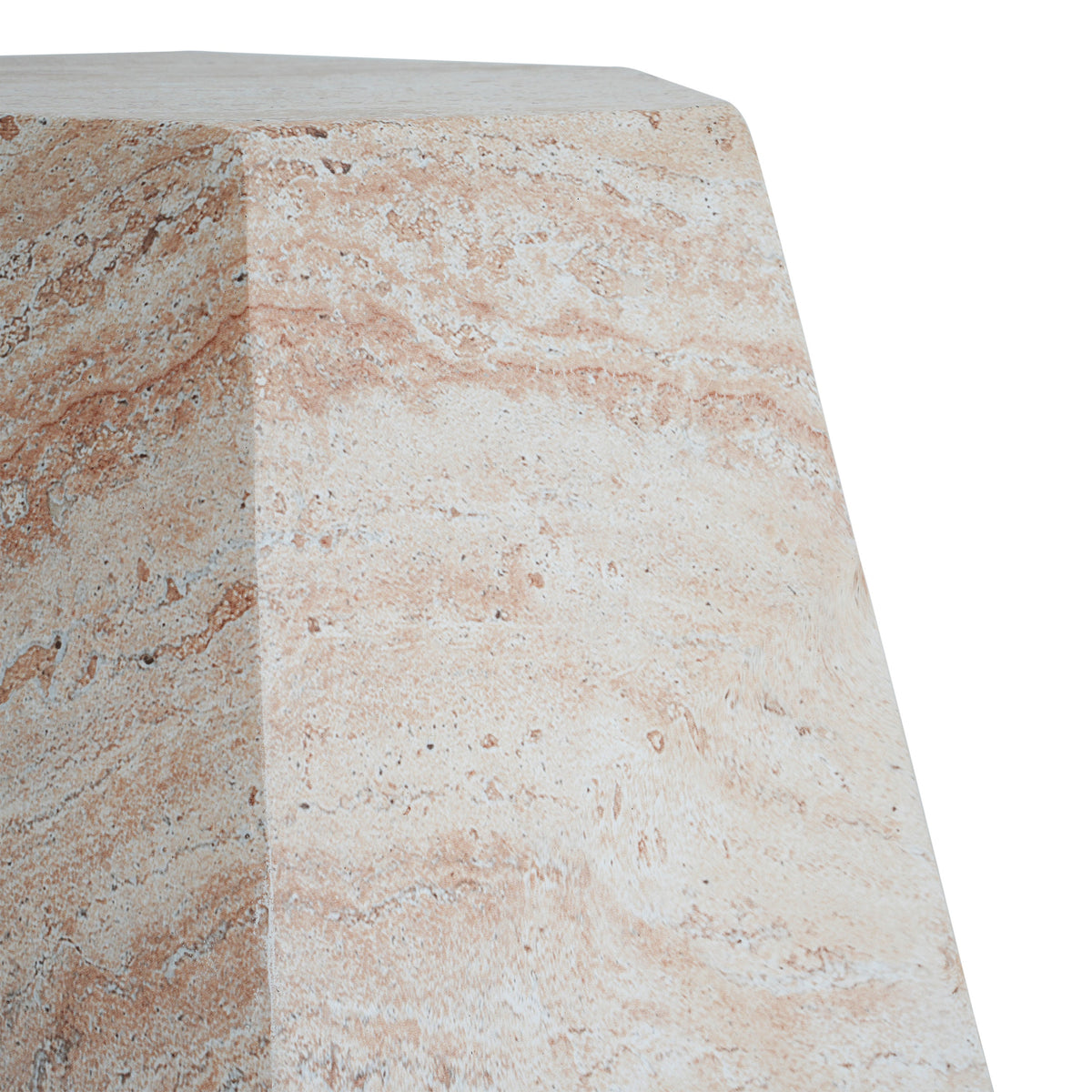Outdoor/Indoor Lightweight Concrete Side Table