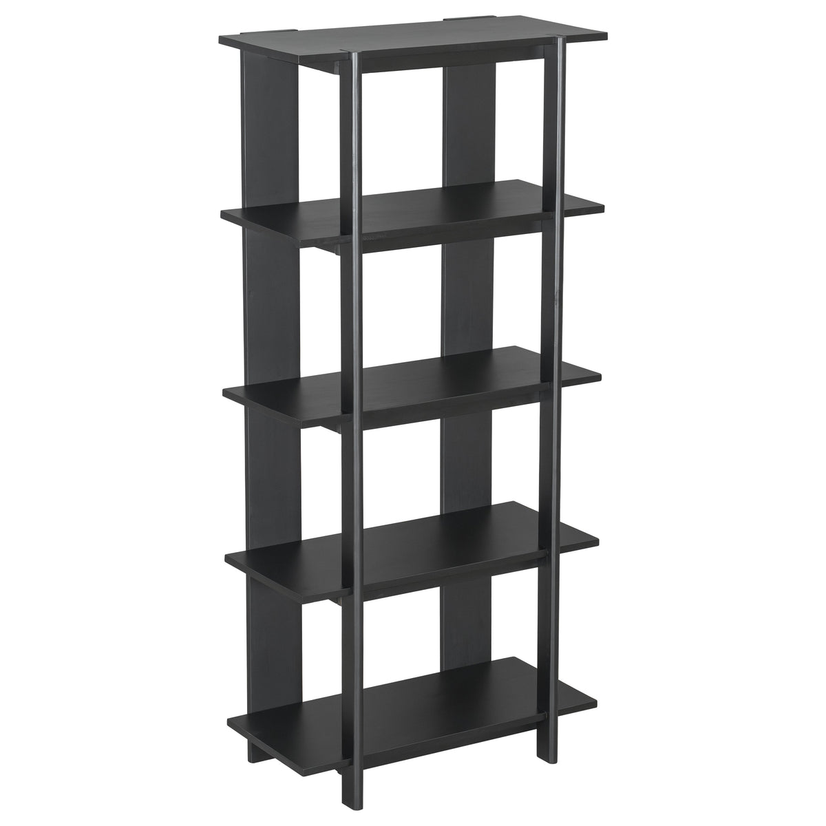 4-Tier Wooden Open Bookcase