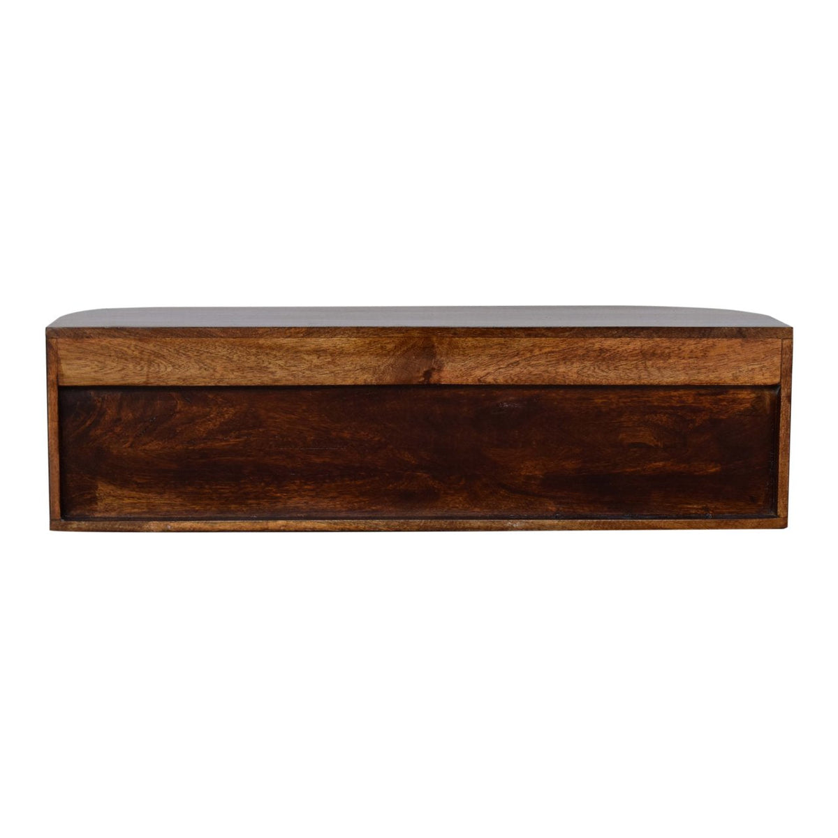 Solid Wood Chunky Chestnut Floating Bedside