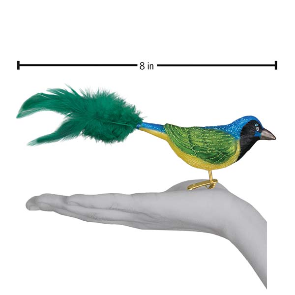 Green Jay Ornament