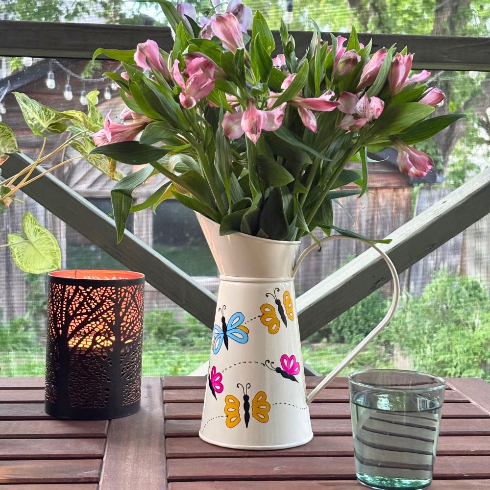 Butterflies Watering Can