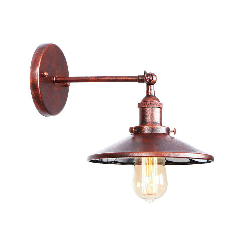 Illuminate Your Space with Rustic Charm: The Adjustable Farmhouse Wall Lamp