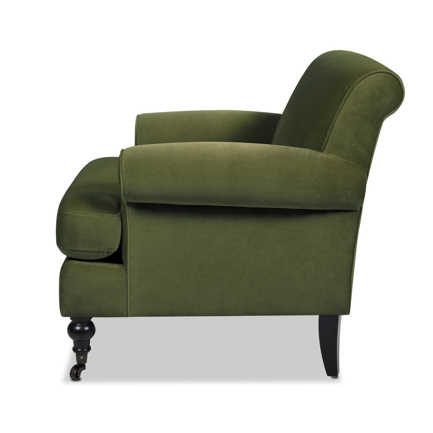 Alana 38" Lawson Accent Arm Chair in Olive
