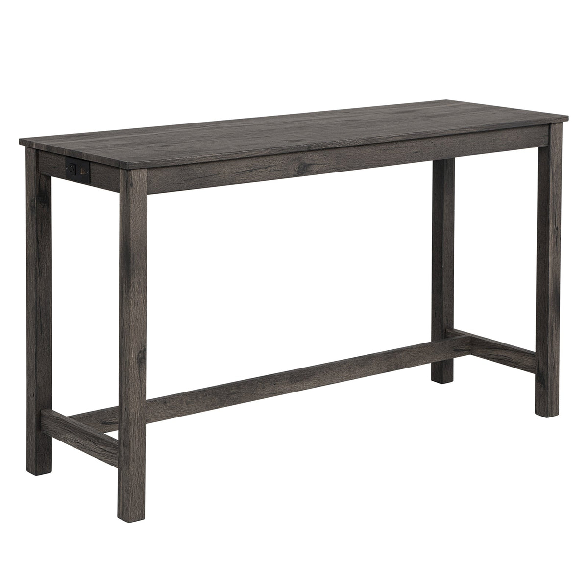 4 Piece Bar Table Set with Power Outlet