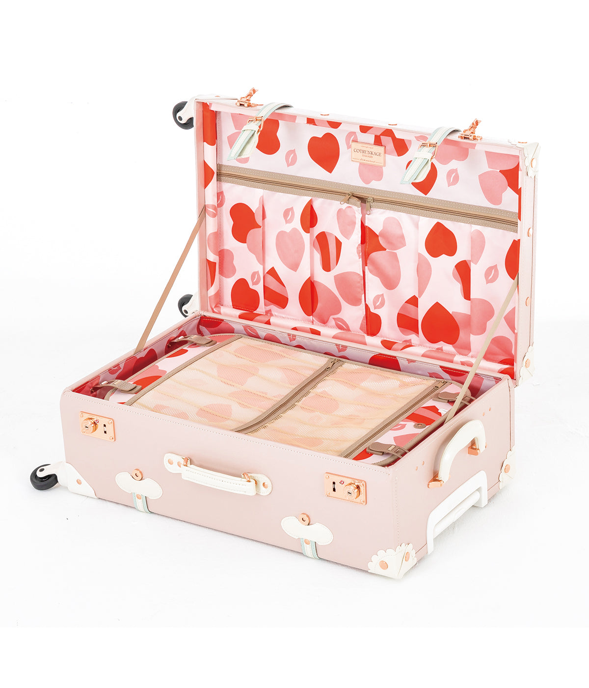 Minimalism Large Check-in - Cherry Pink's