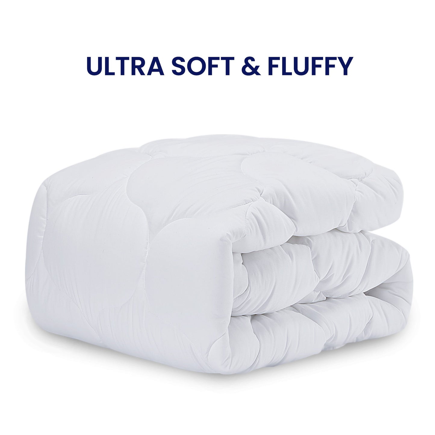 Quilted Fitted Mattress Pad-White