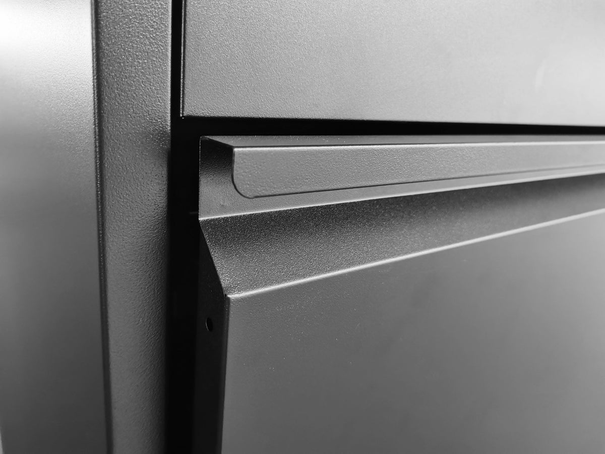 2 Drawer Metal Vertical File Cabinet with Lock