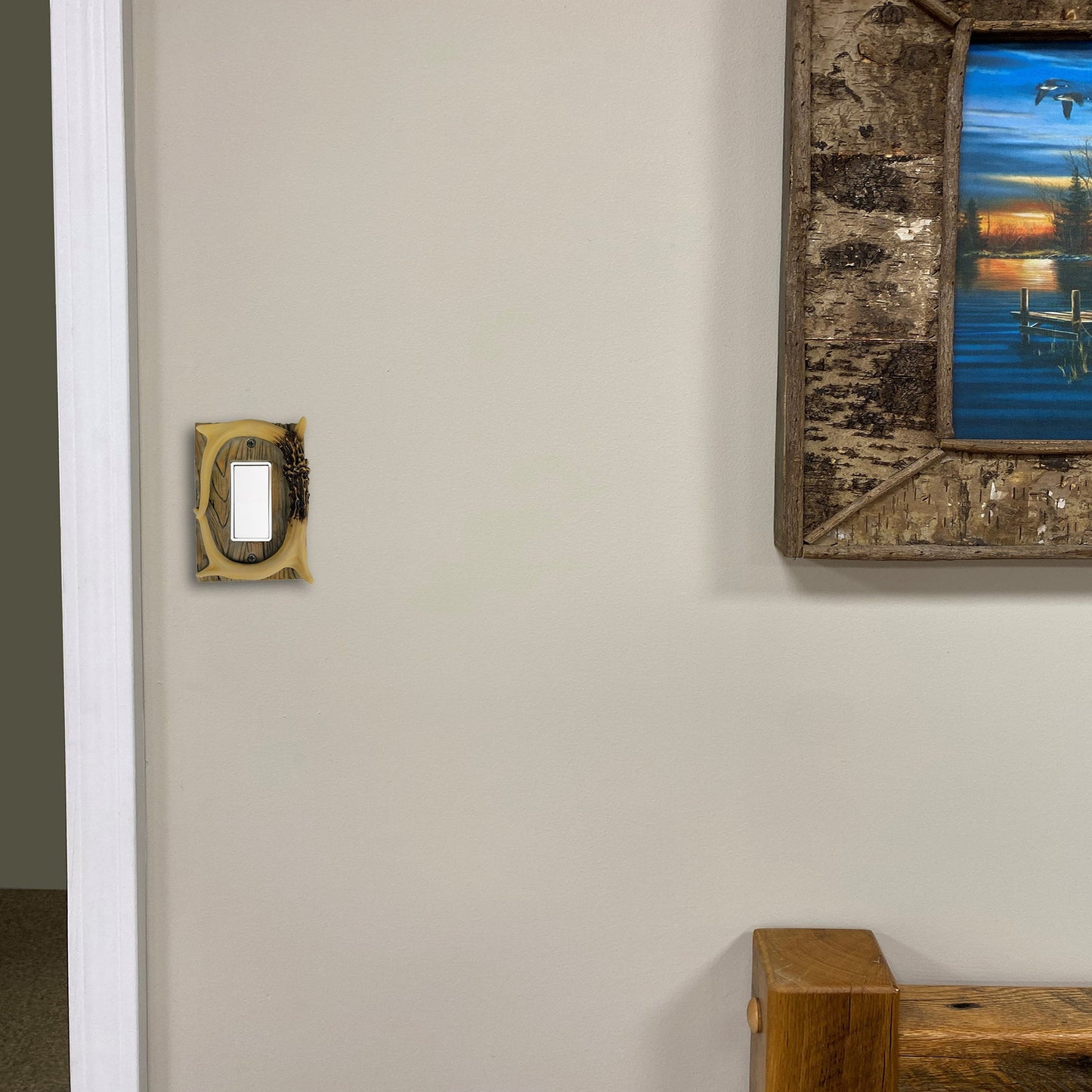 Electrical Cover Plate Single-Antler