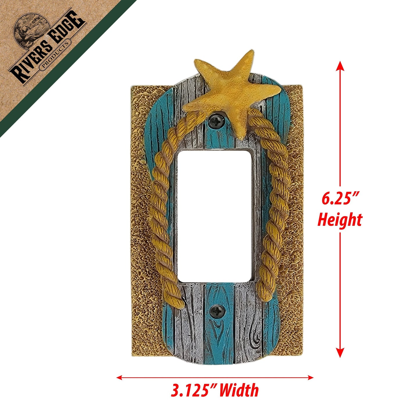 Electrical Cover Plate Single-Beach