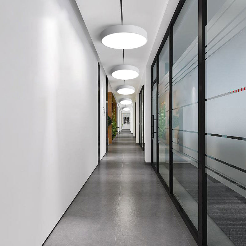 Arianna Modern Flush Mount - Bright & Efficient LED Light for Offices