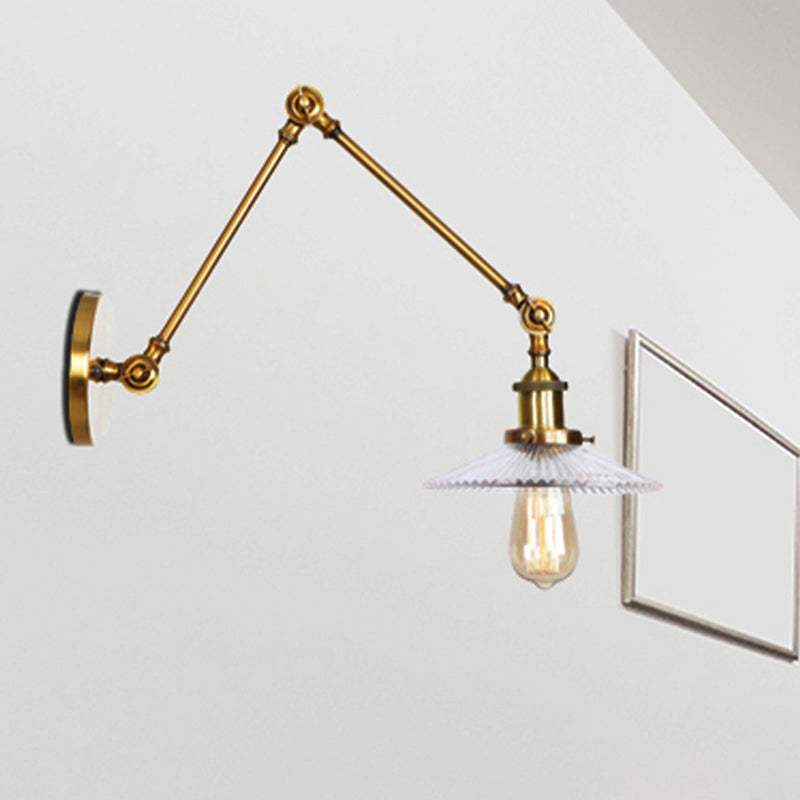 Clara's Prismatic Sconce - Vintage Charm with Modern Appeal