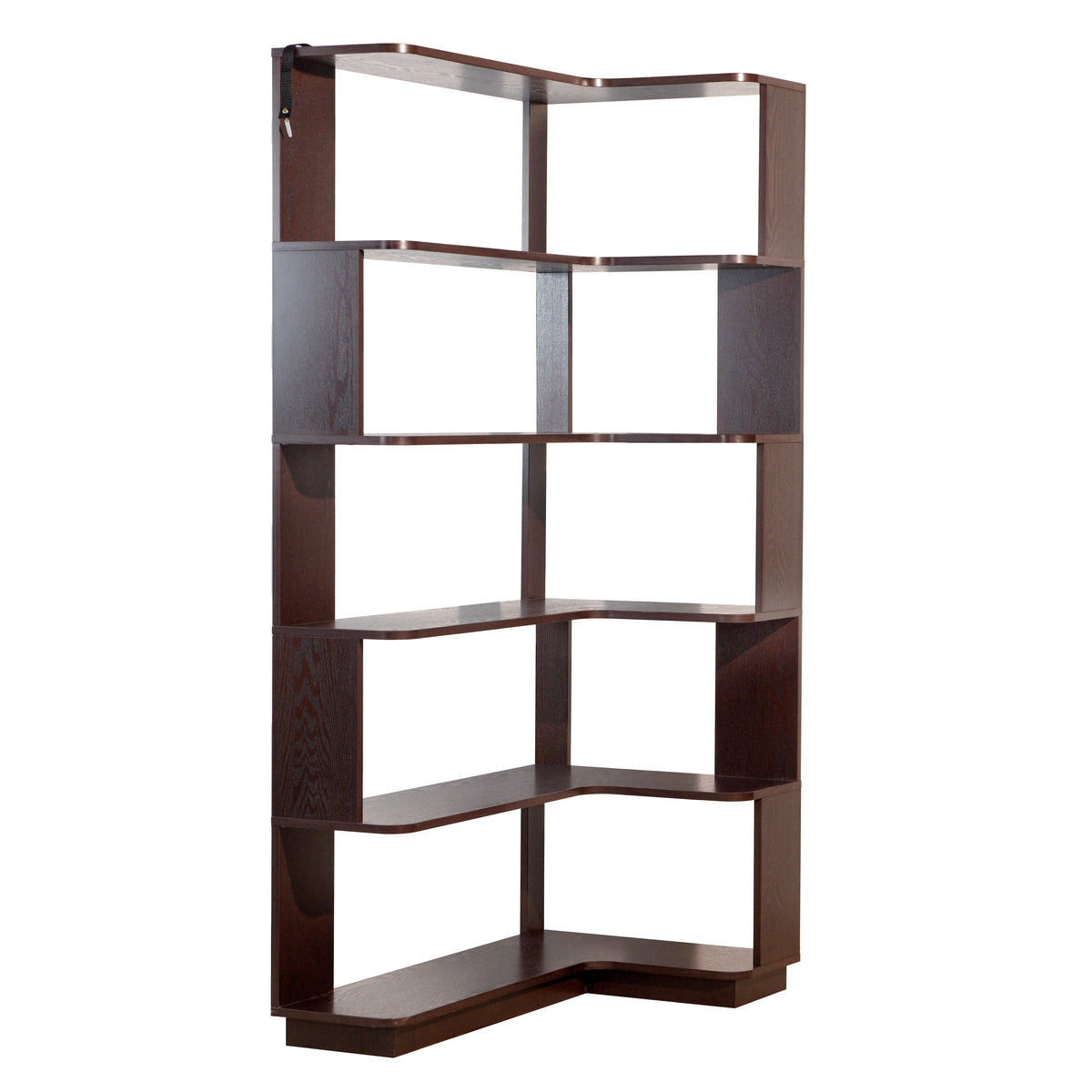 90cm Freestanding Corner Bookshelf