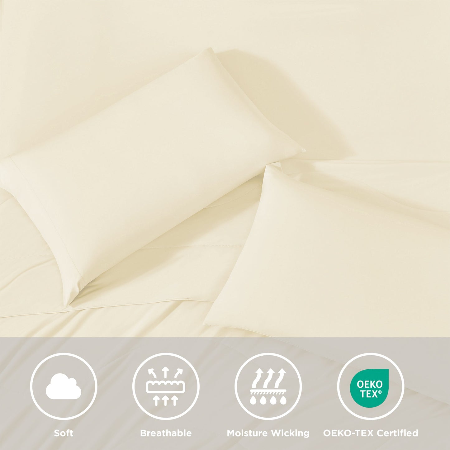3-Piece King Cooling 3pc Sheet Set