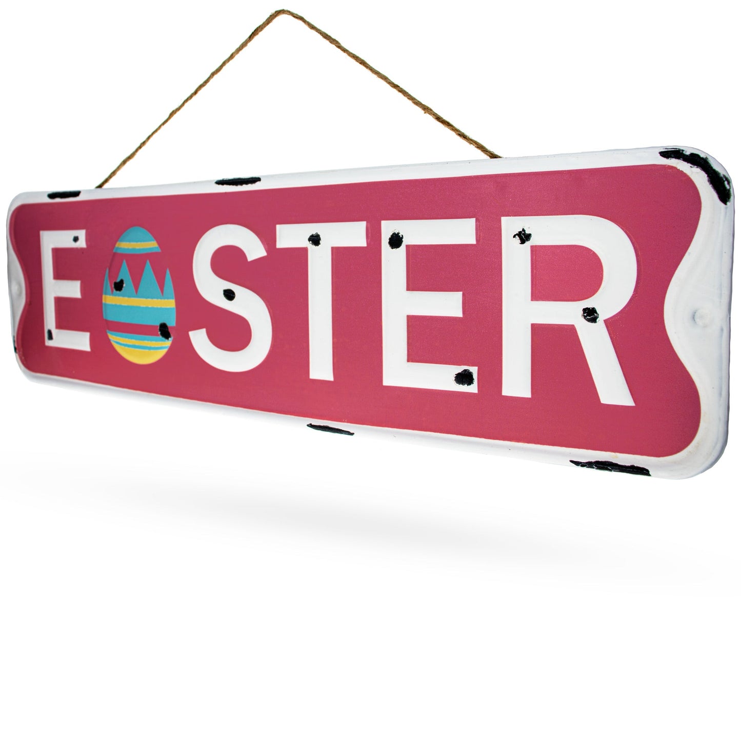Easter Metal Wall Sign 18 Inch Wide