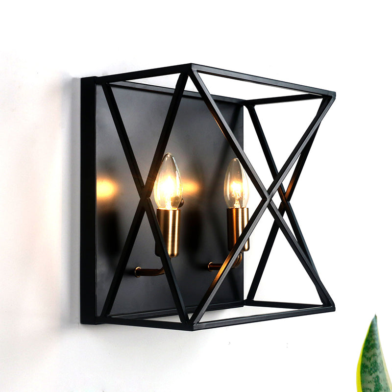 Embrace Rustic Charm with the Farmhouse Style Metal Sconce Light Fixture