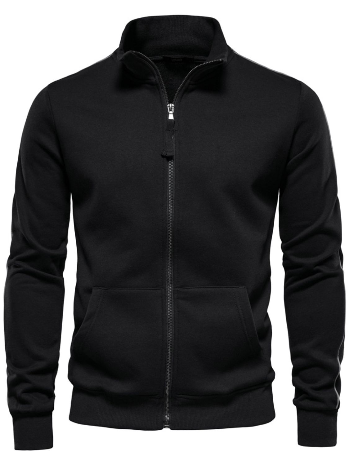 Zip Up Long Sleeve Sweatshirt