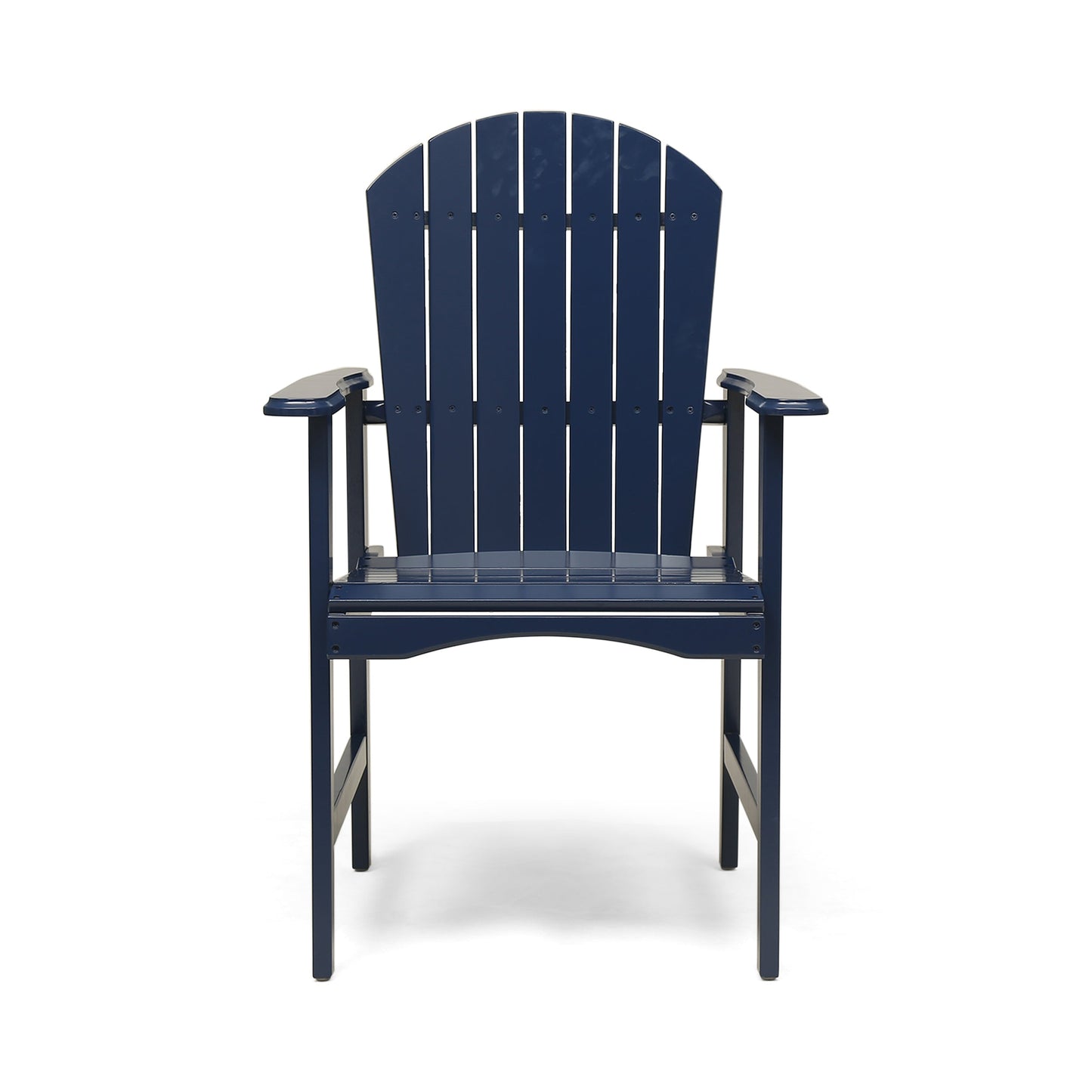 Outdoor Weather Resistant Acacia Wood Adirondack Dining Chairs