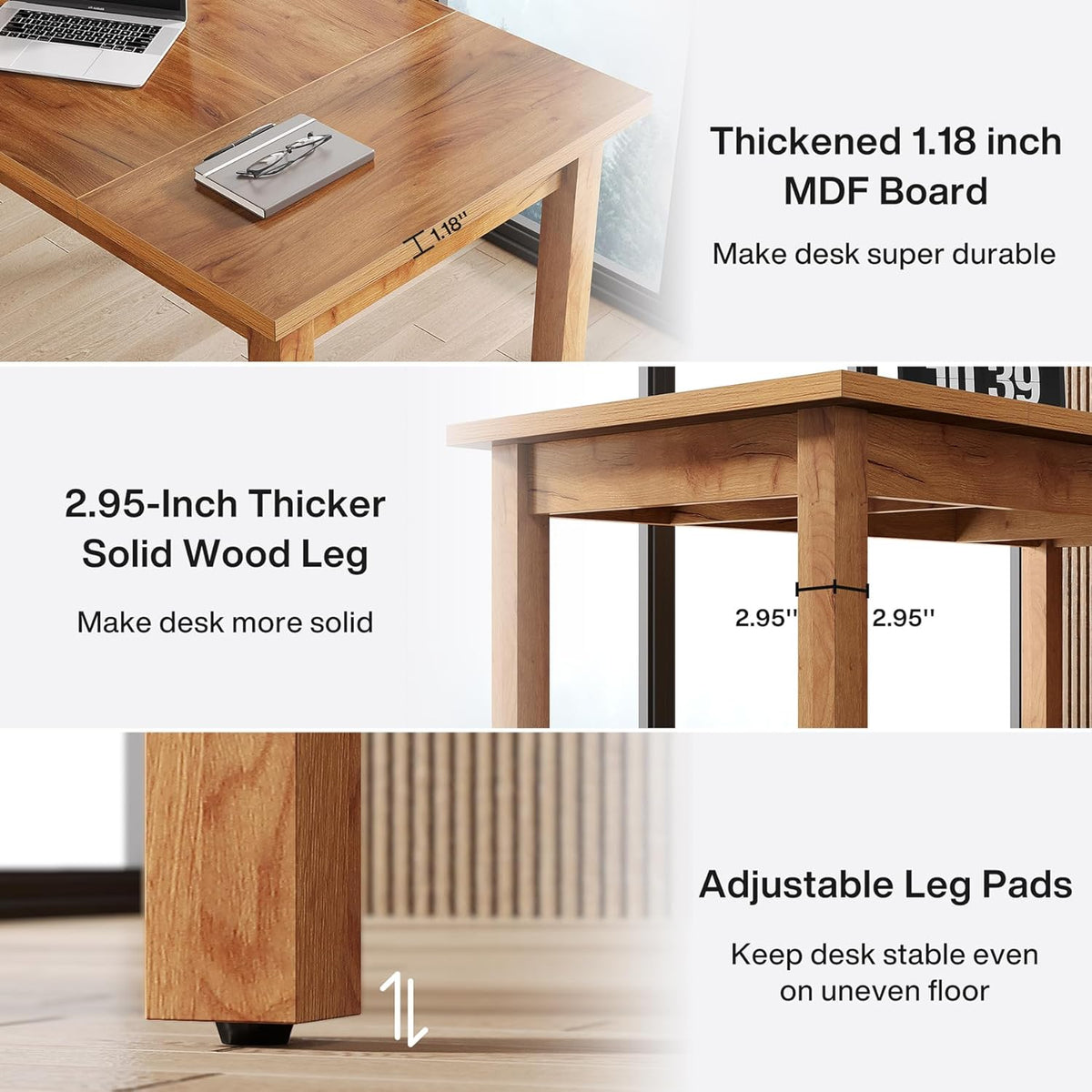 70 Inch Large Computer Desk