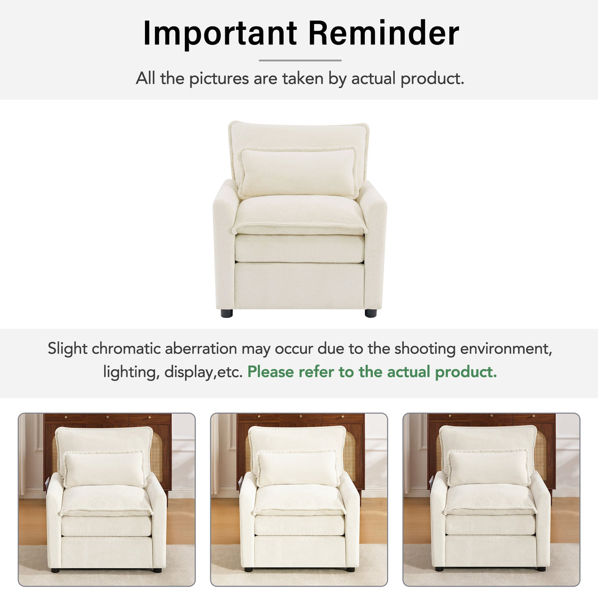 Modern Single Seat Accent Chair