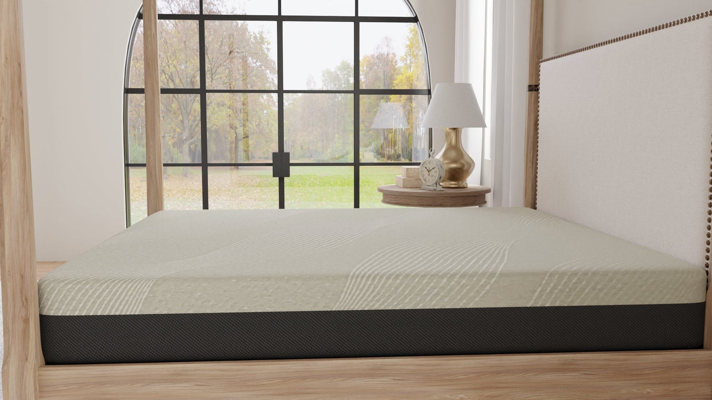 Omne Sleep Full Firm Gel Memory Foam Tight Top 8 Inch Mattress