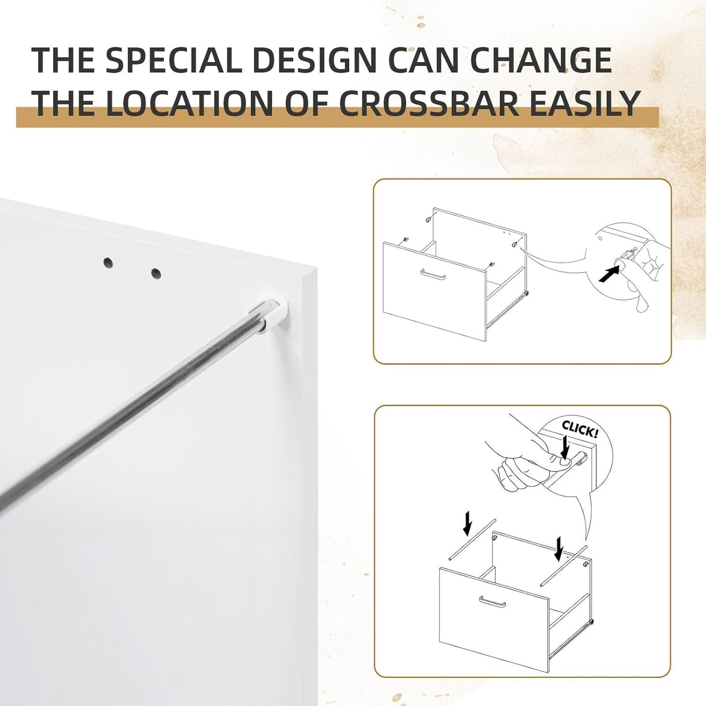 3 Drawer Mobile File Cabinet With Lock White Rolling Vertical Filing Cabinet For A4 Legal Letter Paper