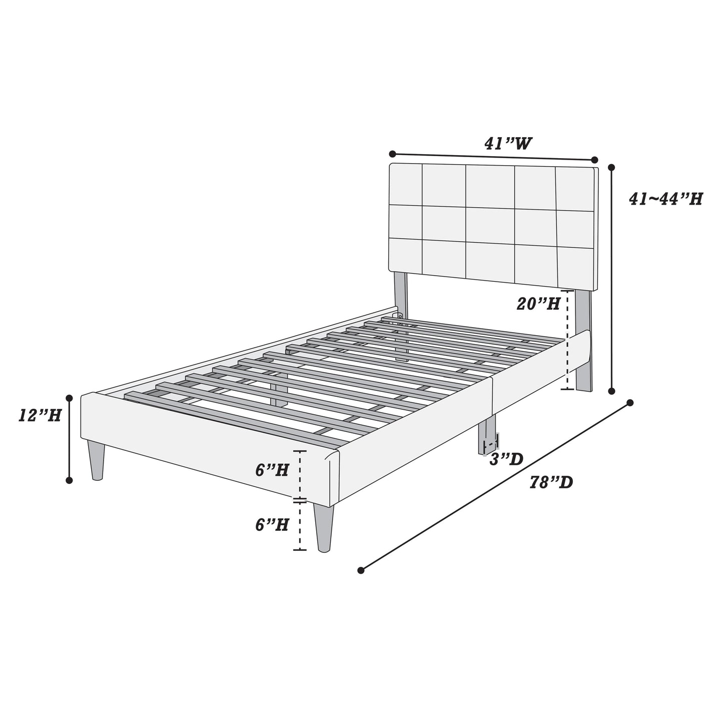Twin Bed