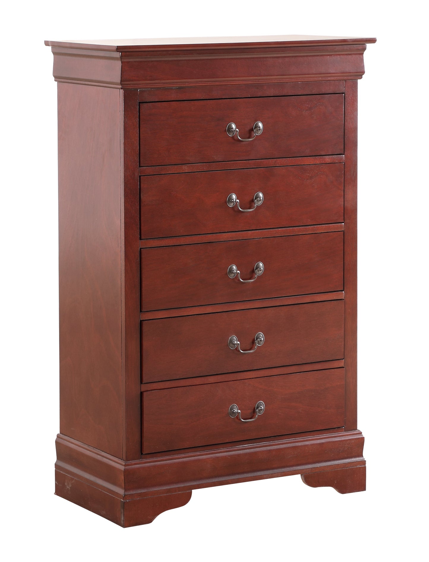 Elegant Cherry Traditional Storage Chest