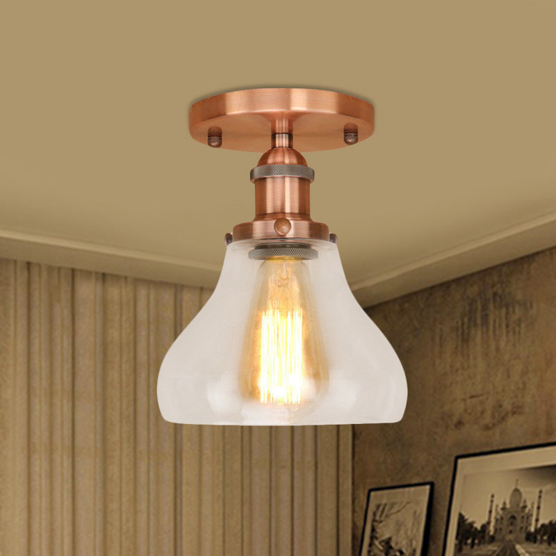 Illuminate Your Space with Timeless Style: The Farmhouse Cone Ceiling Light