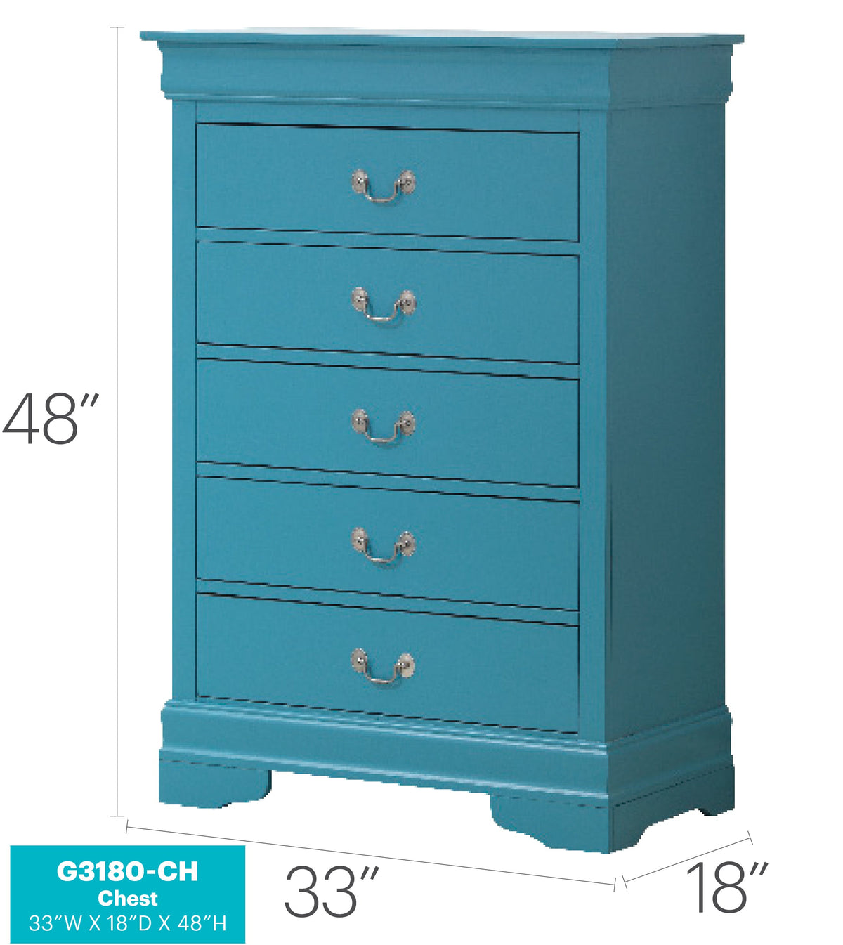 Louis Phillipe G3180-CH Chest