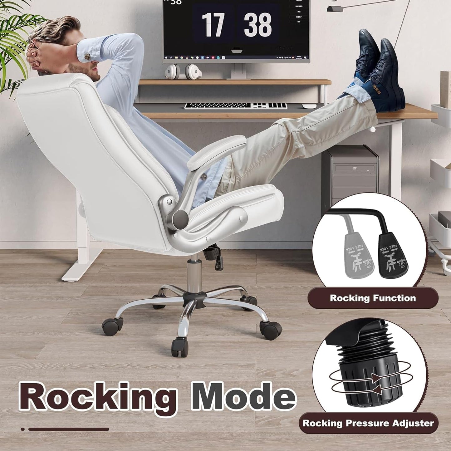 Executive Office Chair, Ergonomic High Back