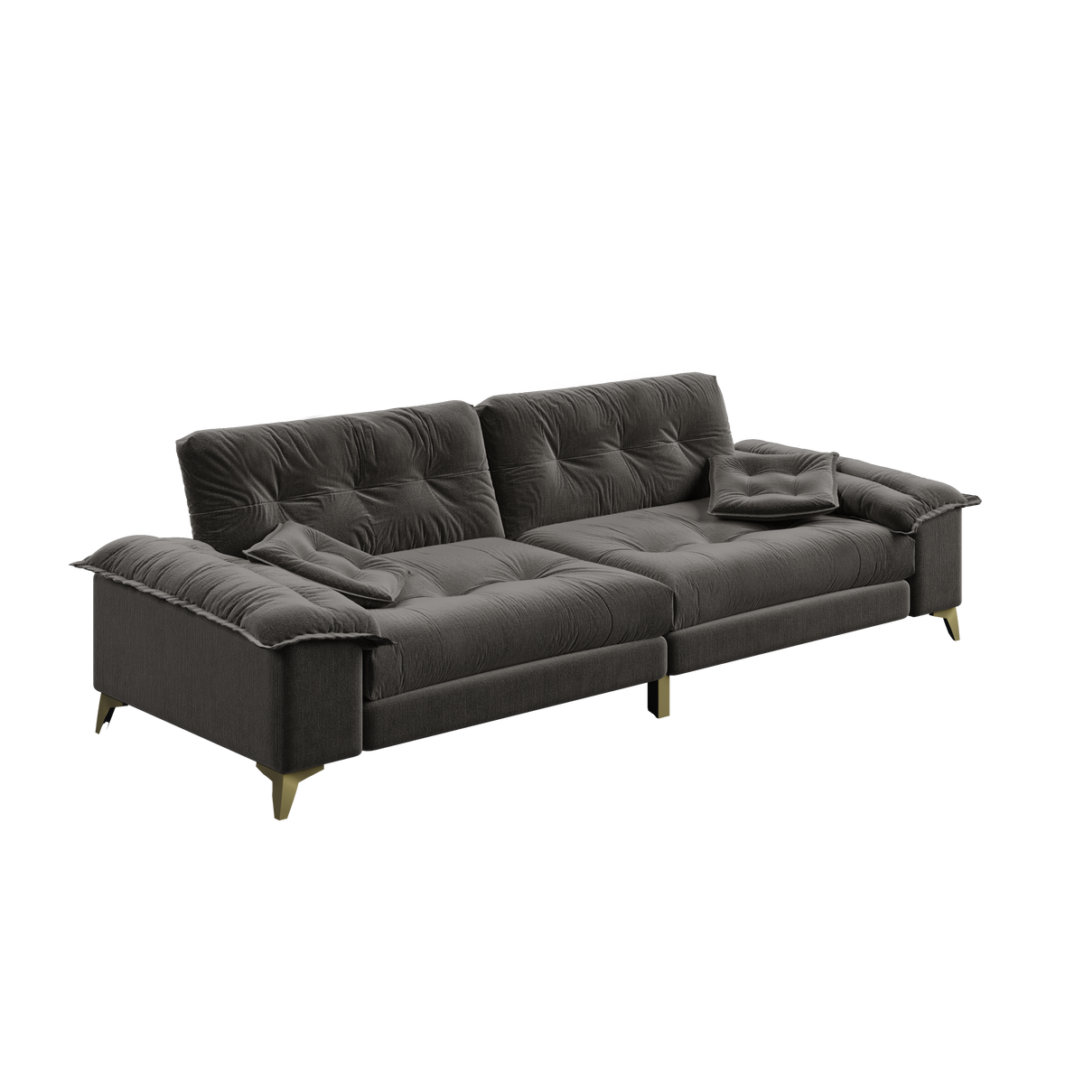 104.7" Modern 4-Seater Cloud Sofa