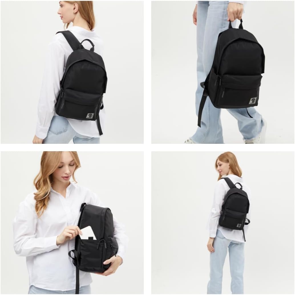 Talmont Small Waterproof Backpack โ Lightweight Travel Daypack for Women & Men, Fits 13โ Laptop โ Gym, College, Beach, Everyday Bag