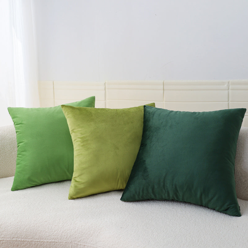 22"x22" grand velvet throw pillow | 13 bold & neutral colors | insert included