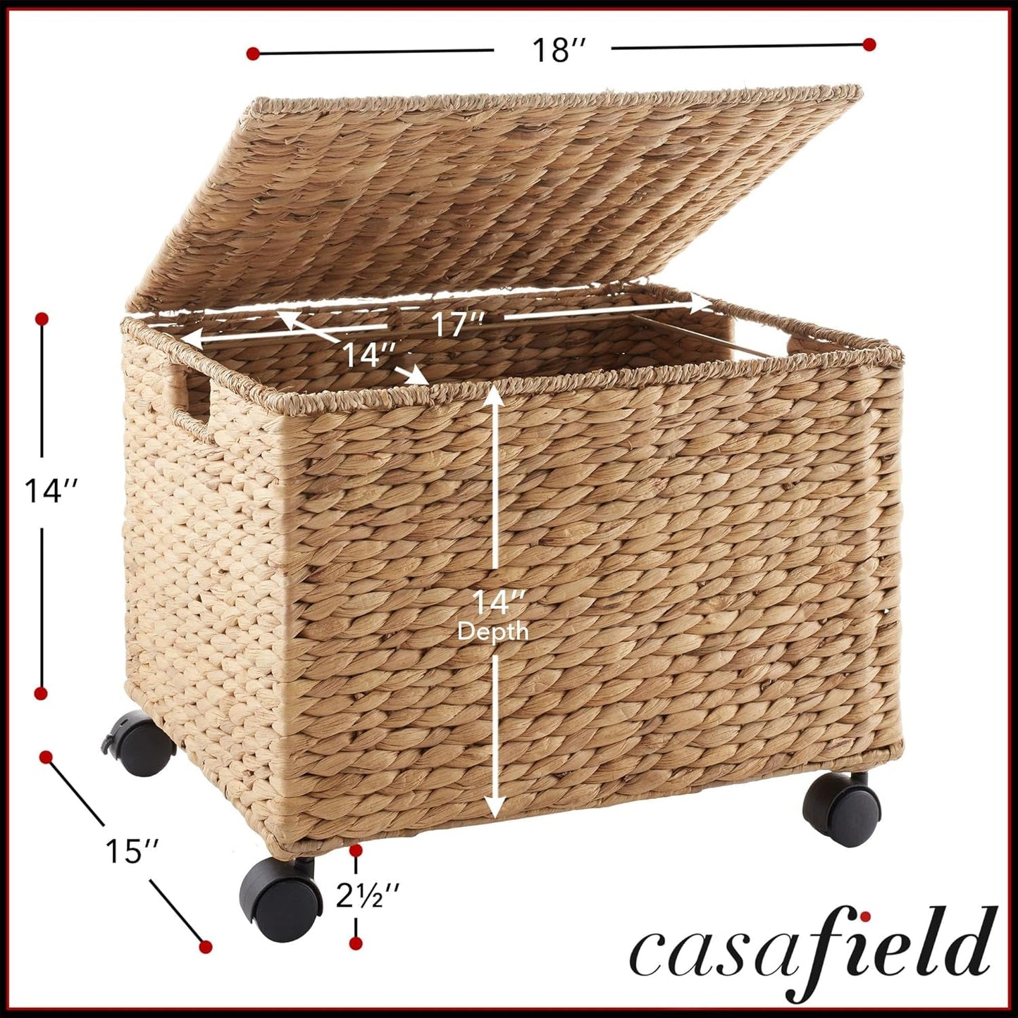 Rolling File Cabinet With Hanging Folders Natural Hyacinth