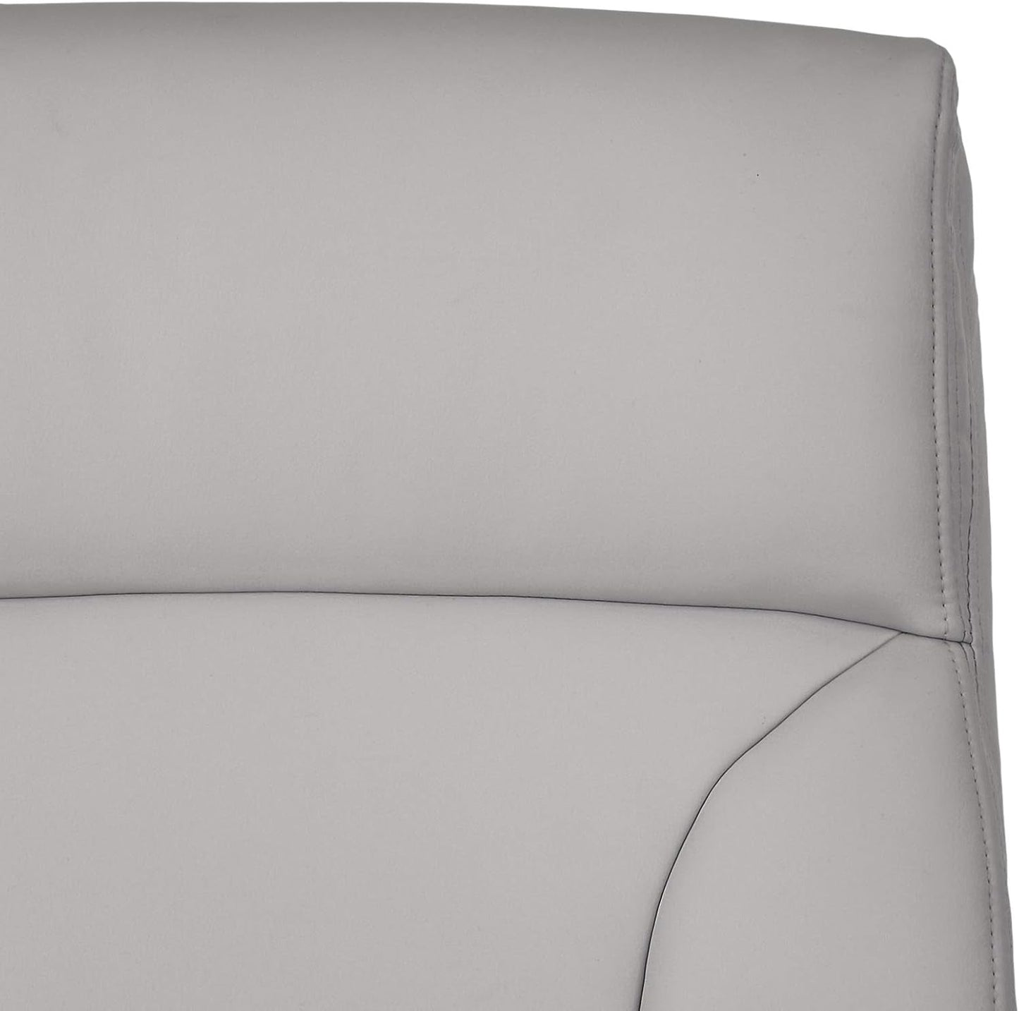 Executive Desk Chair Grey Oversized Cushion Seating Comfort