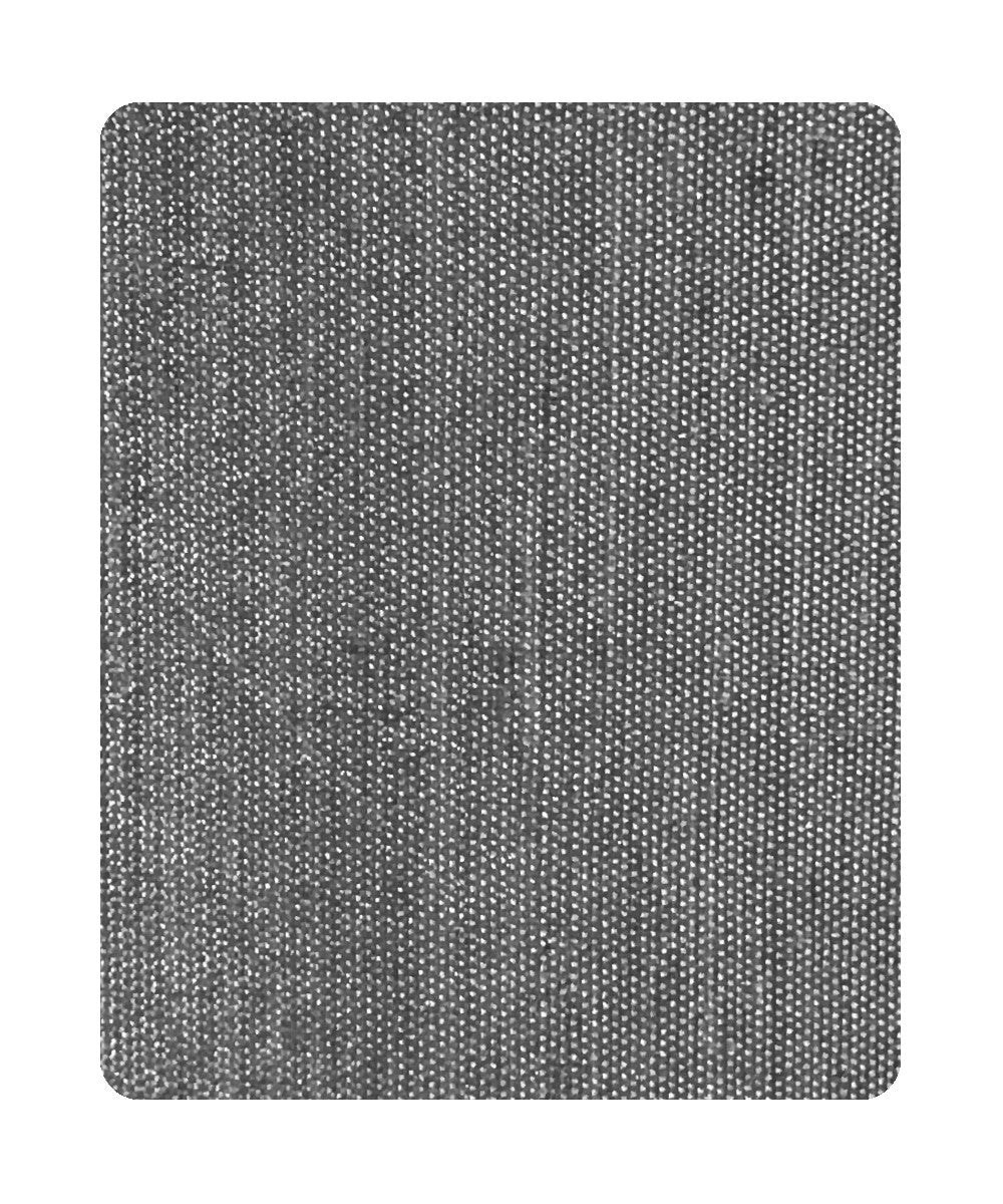 6"W x 5"H Set of 6 Granite Gray Burlap Drum Clip On Shade