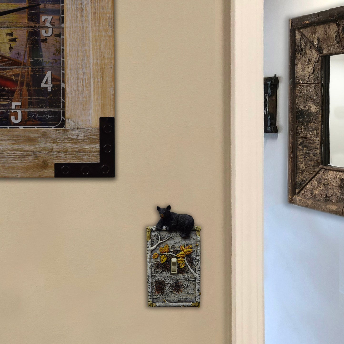 Electrical Cover Plate Single Switch-Birch Bear