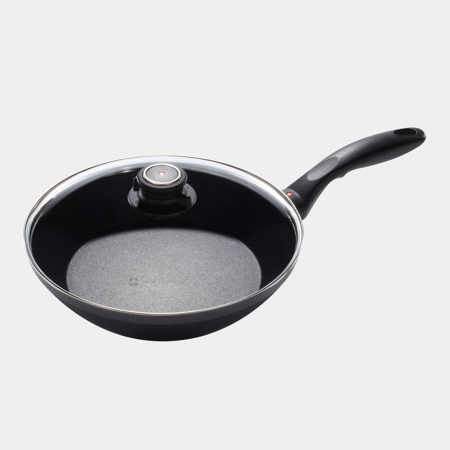 HD Nonstick Stir-Fry Pan with Glass Lid