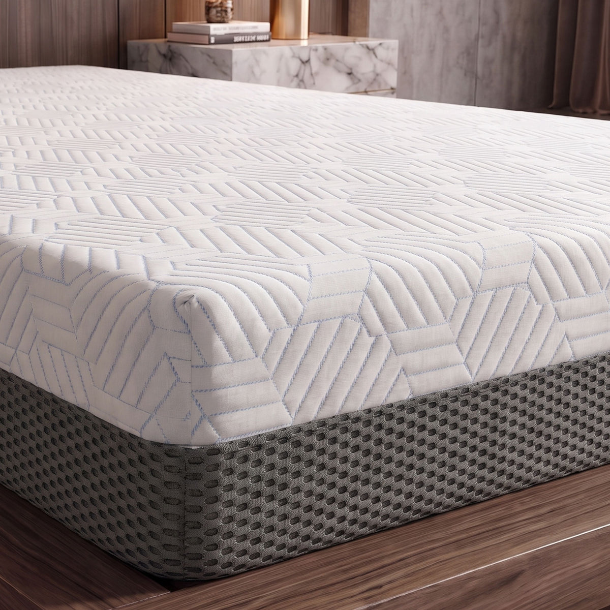 Pur Chill 8" Queen Firm Mattress With Phase Change Cooling Fabric