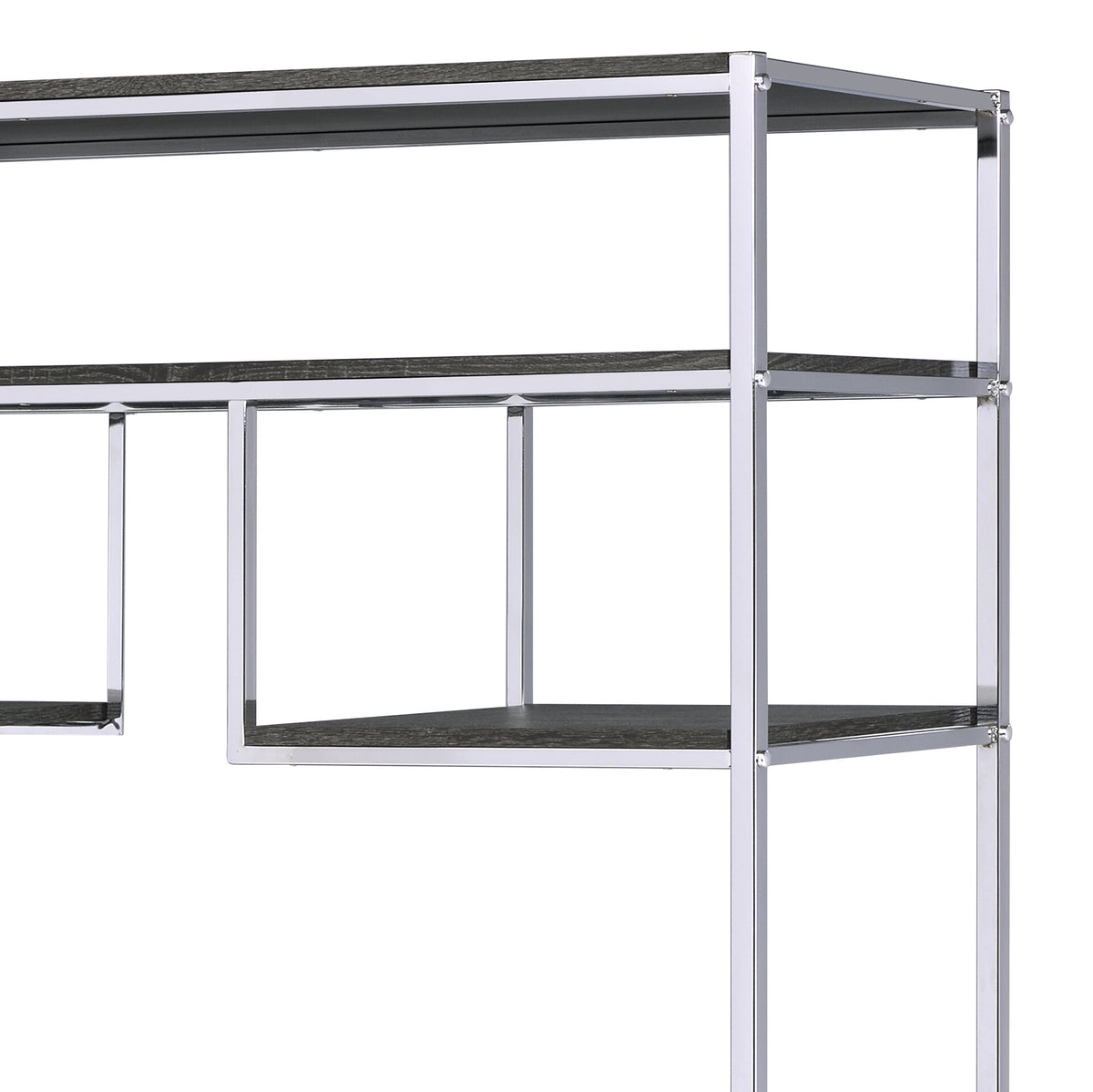 Vonara Rustic Etagere Bookshelf
