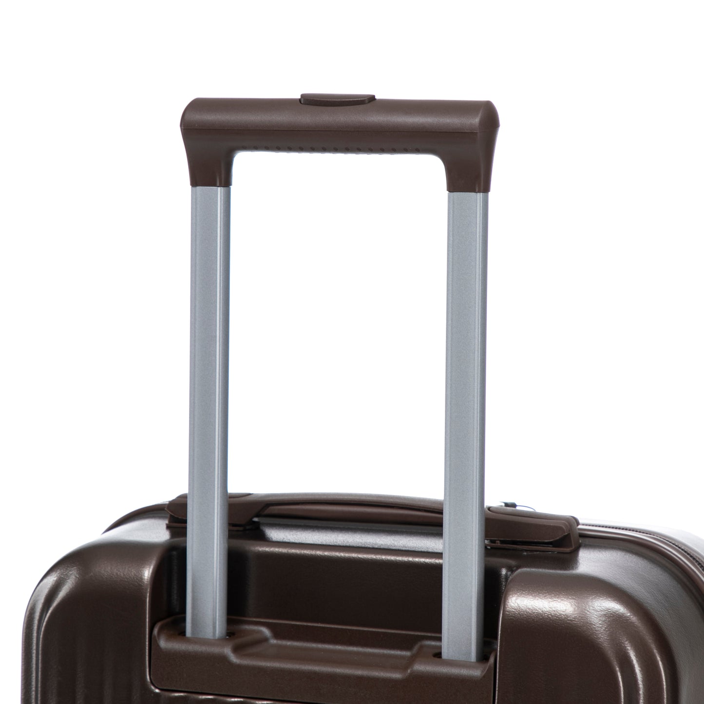 14"/20" 2 Pieces Set in ABS Spinner Wheel Luggage with Cosmetic Case