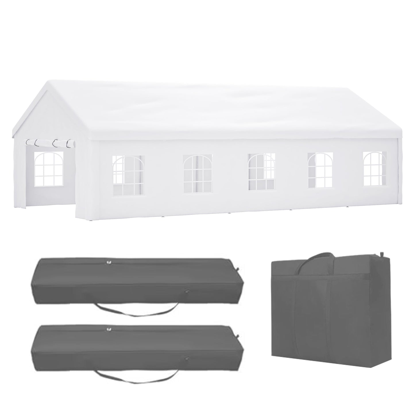 16x32 FT Party Tent with Removable Sidewalls